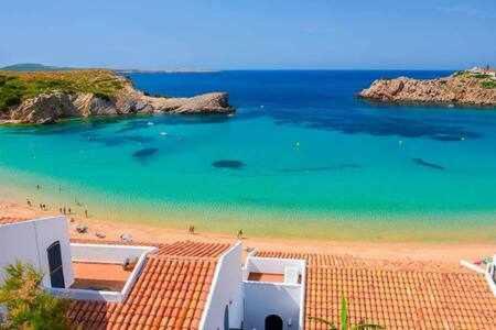 Mestral Apto En Planta Baja Con Piscina Arenal d'en Castell Exterior foto