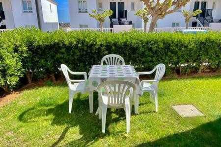 Mestral Apto En Planta Baja Con Piscina Arenal d'en Castell Exterior foto