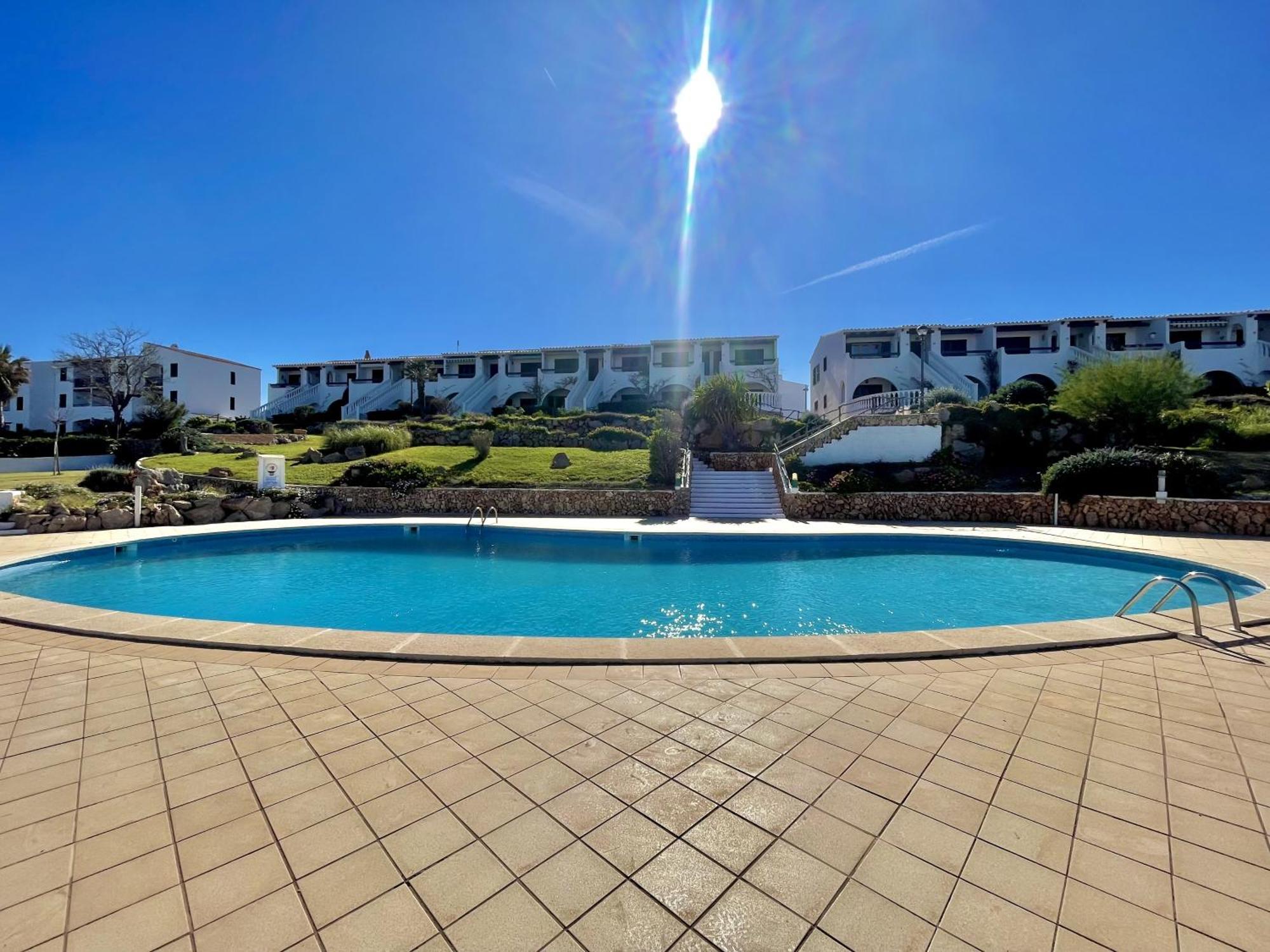 Mestral Apto En Planta Baja Con Piscina Arenal d'en Castell Exterior foto