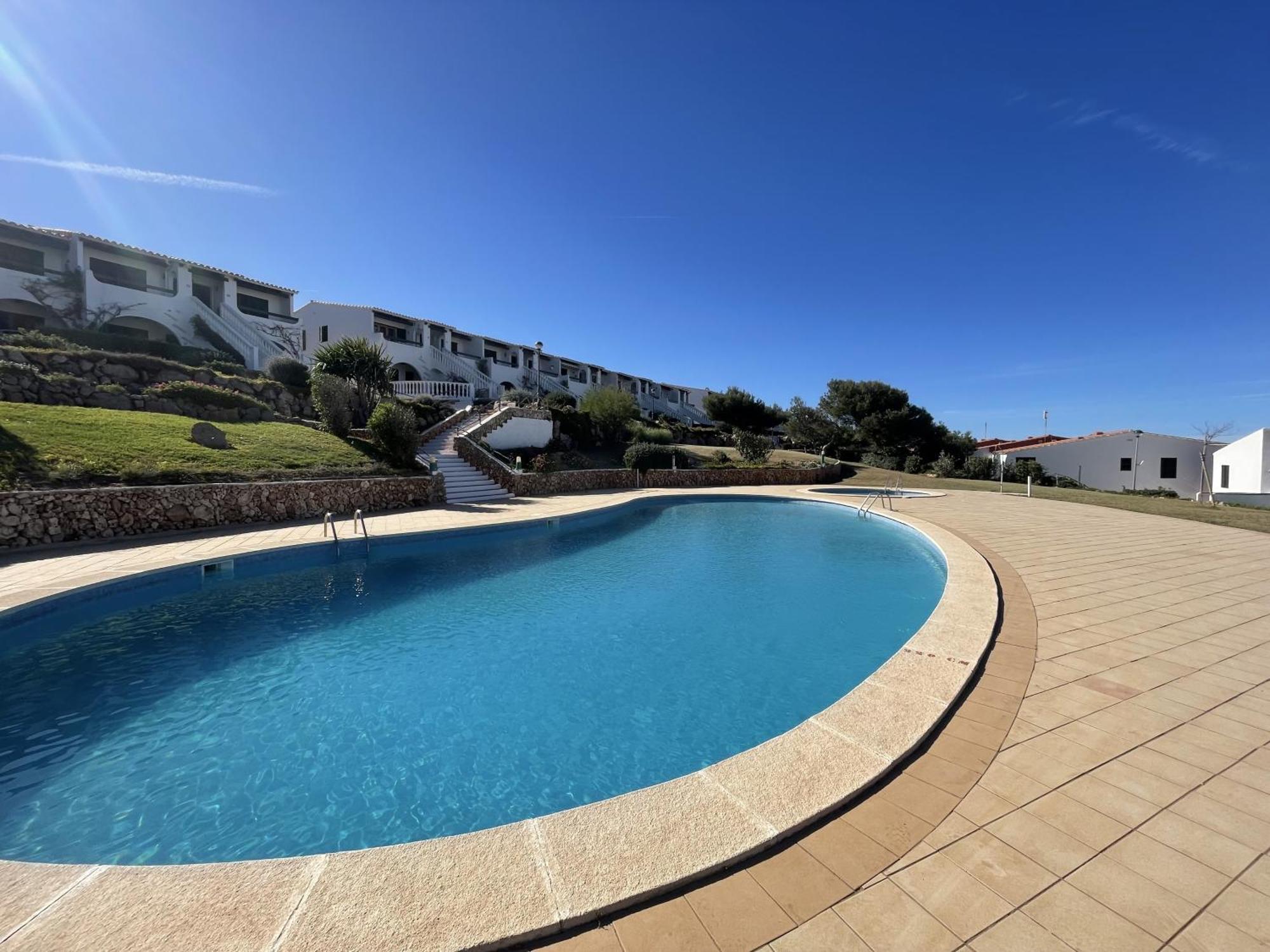 Mestral Apto En Planta Baja Con Piscina Arenal d'en Castell Exterior foto